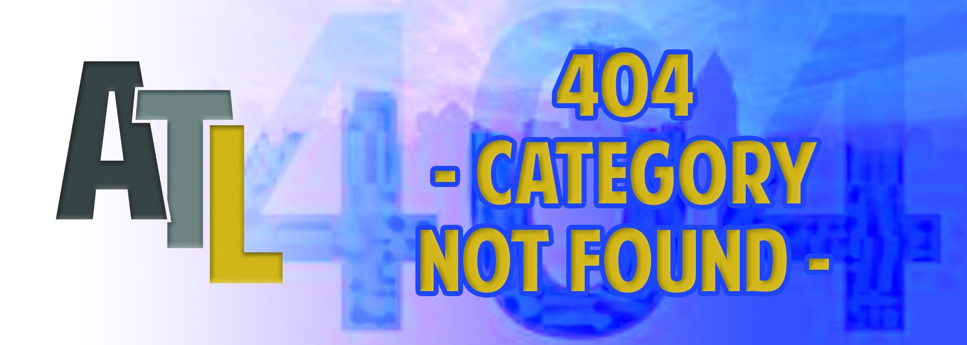 404 - Category Not Found