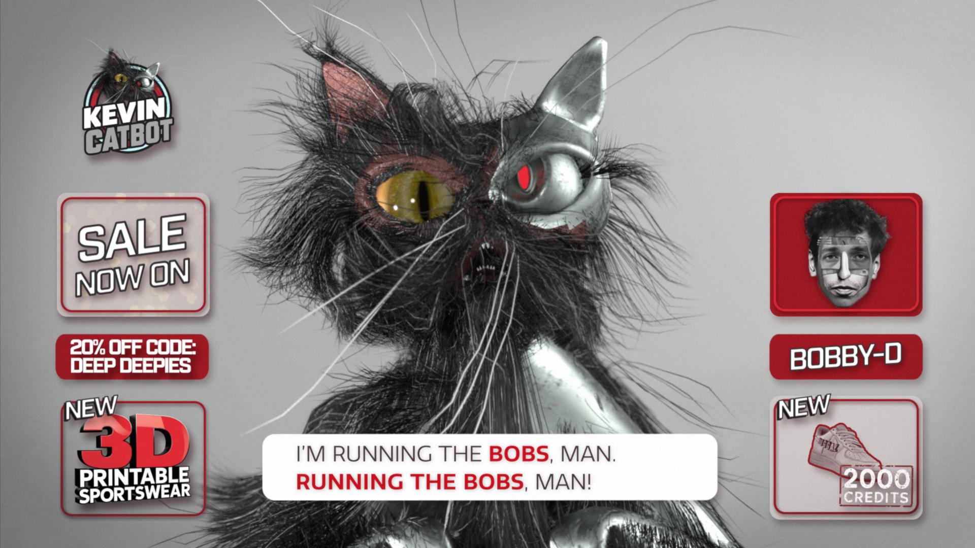 Baby on Board. The Dark Web Catbot