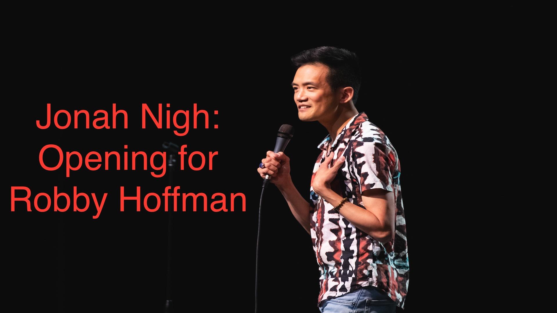 Jonah Nigh: Opening for Robby Hoffman