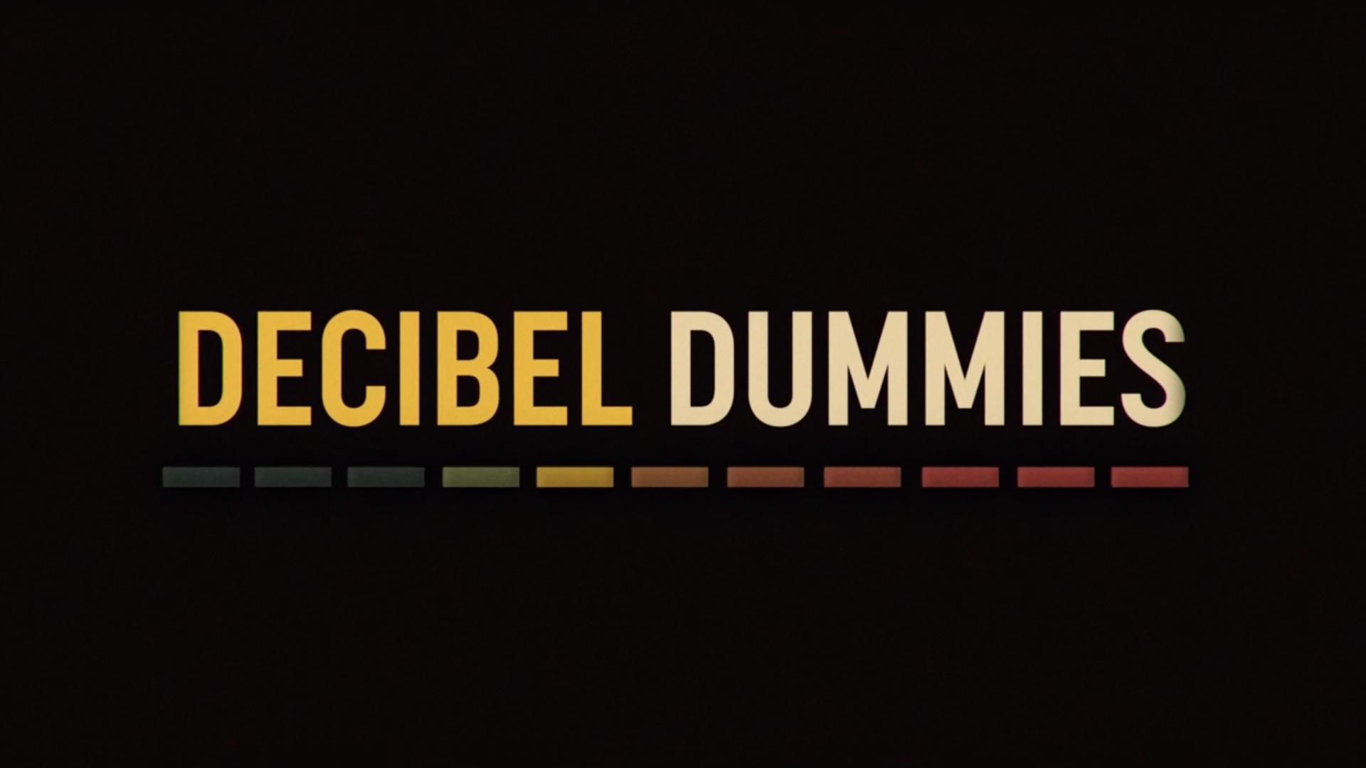 Decibel Dummies